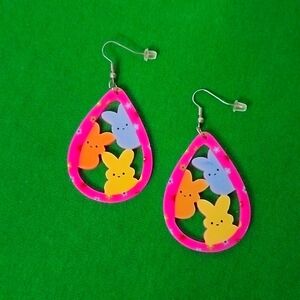 Pierced Easter Earrings
